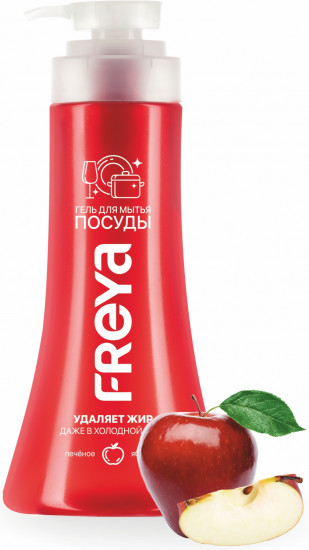 Freya Печеное яблоко гель для мытья посуды 450 мл